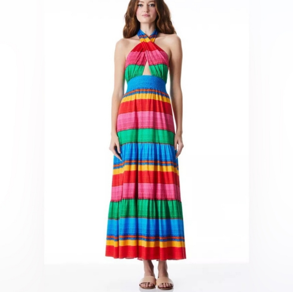 Alice +Olivia Lyndon Maxi Dress